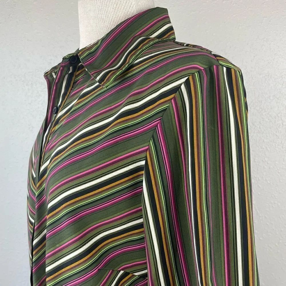 Notations Button Down Shirt Size L EUC - Picture 4 of 6